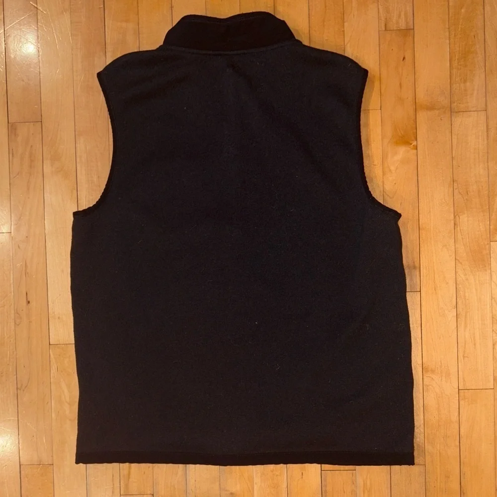 The North Face Black Fleece Vest Men’s size Large